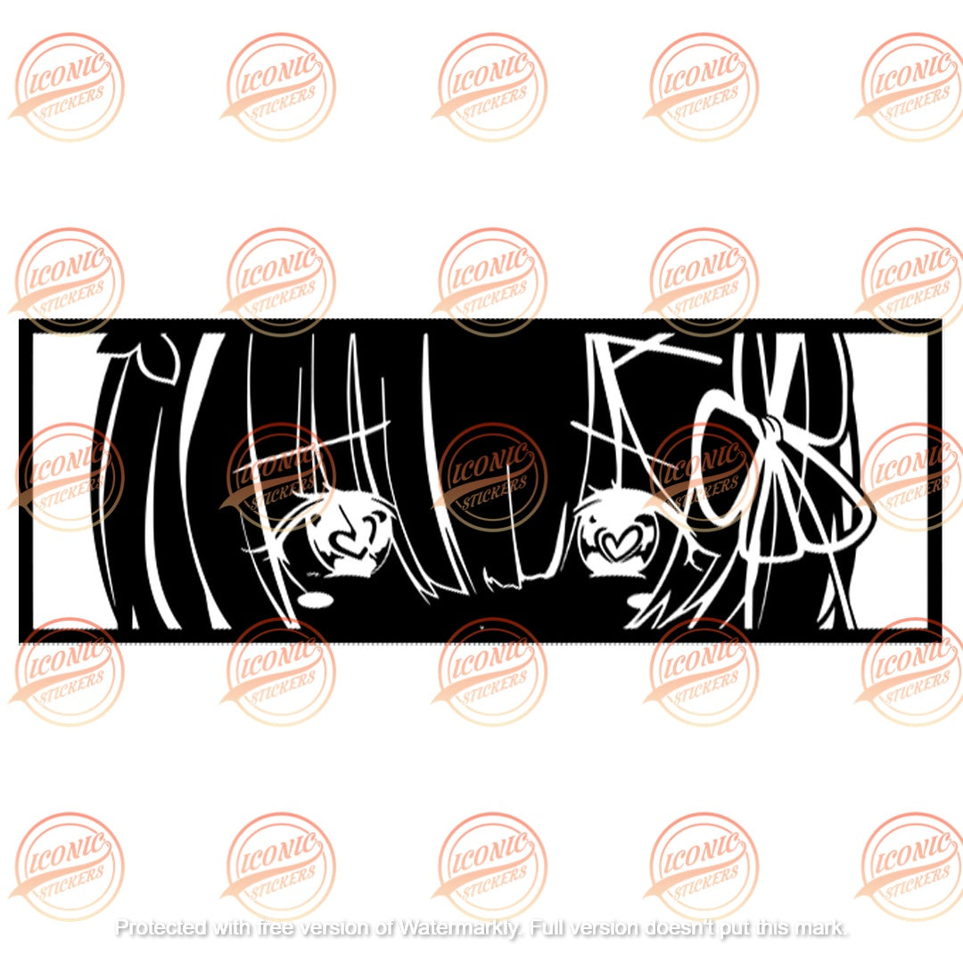 Sticker JDM Girl v4