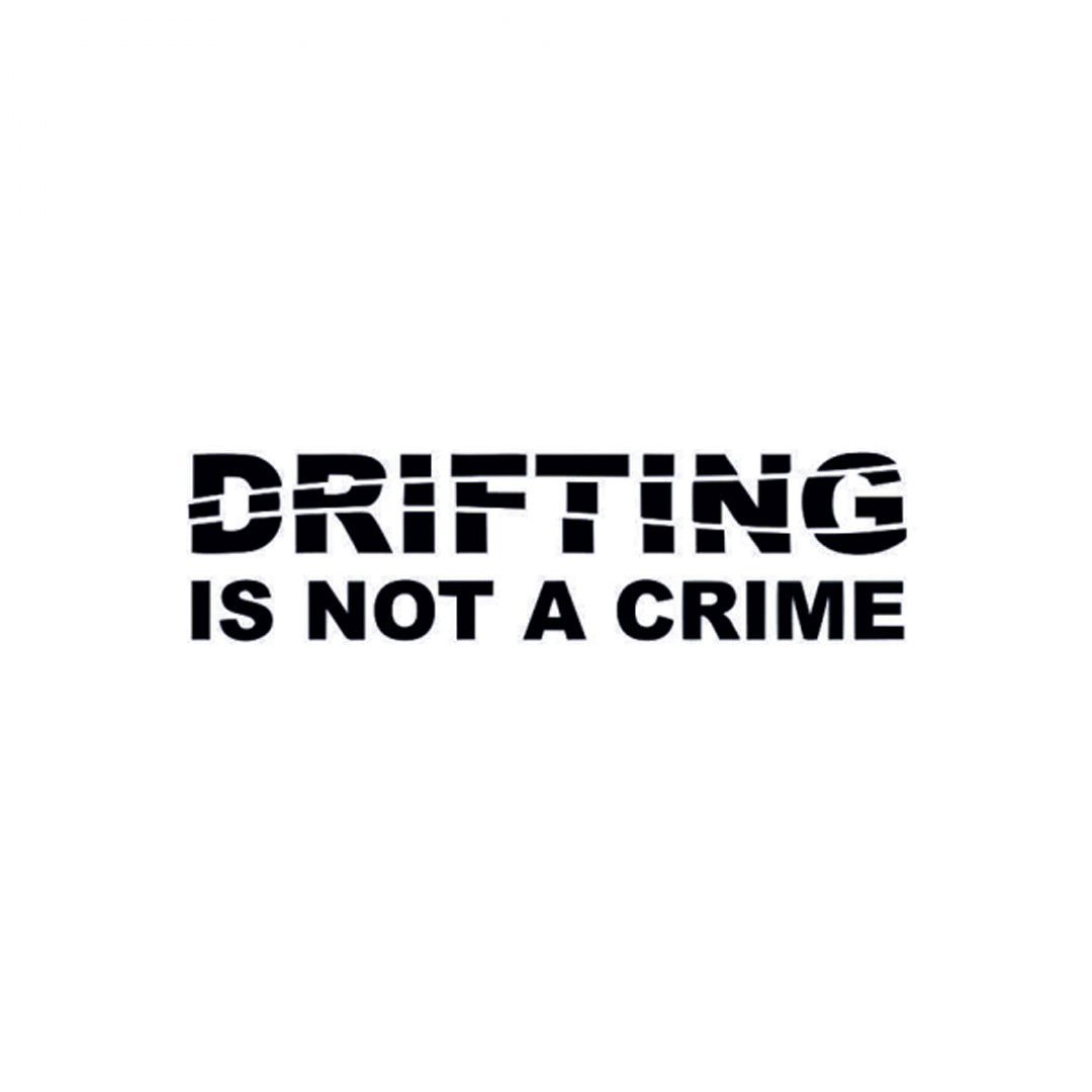 Sticker Drifting Is Not A Crime