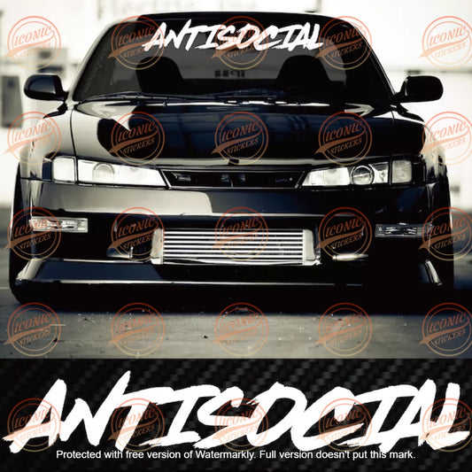 Sticker Antisocial v2