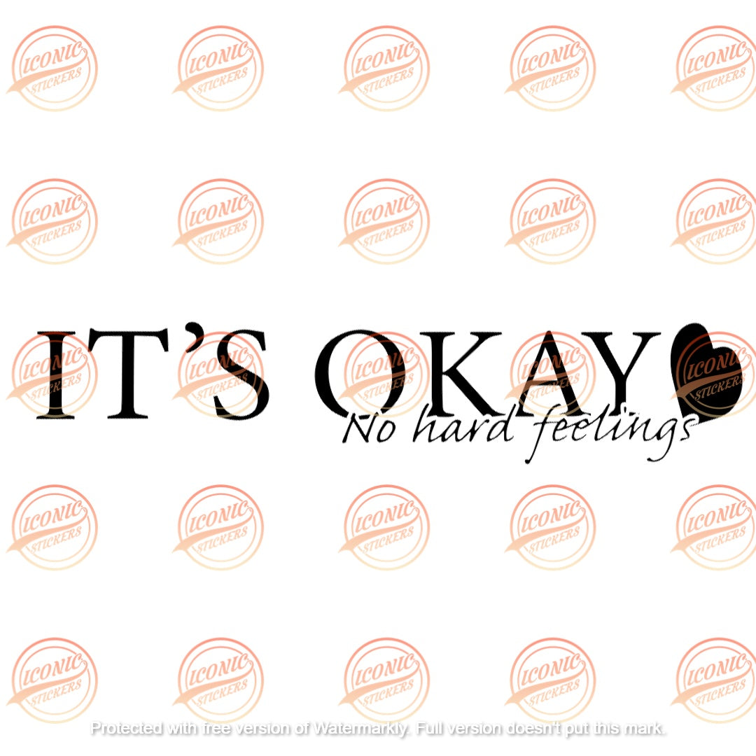 Sticker it's OKAY