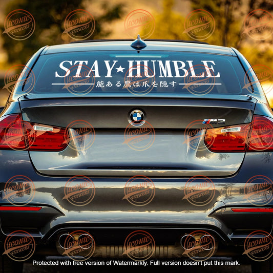 Sticker Stay Humble