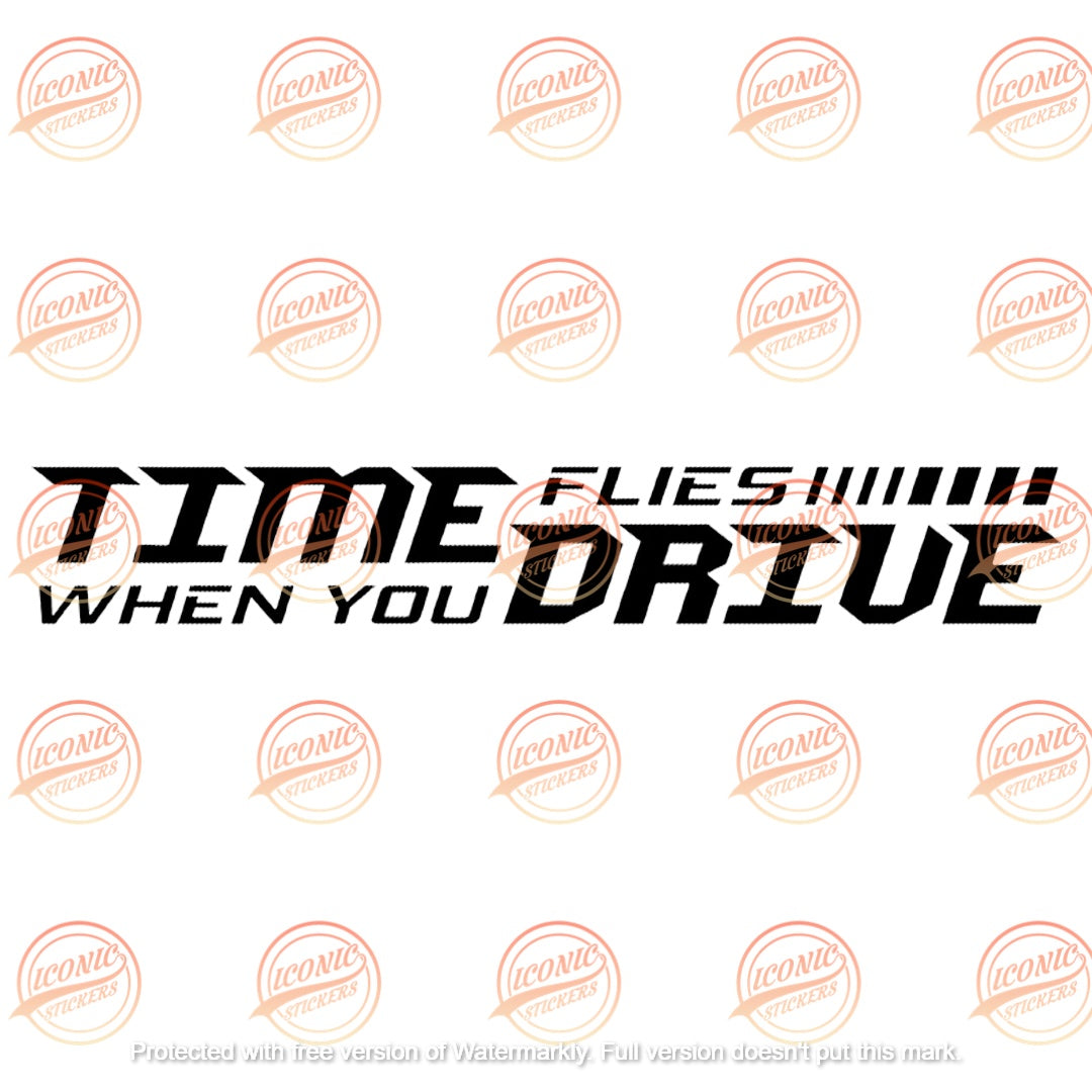 Sticker Time Drive