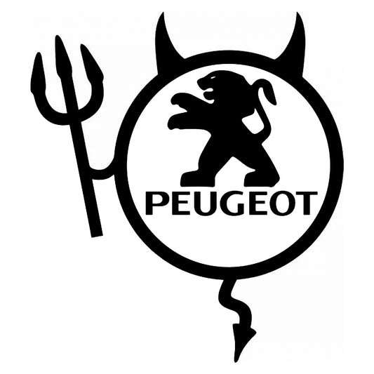 Sticker Peugeot devil