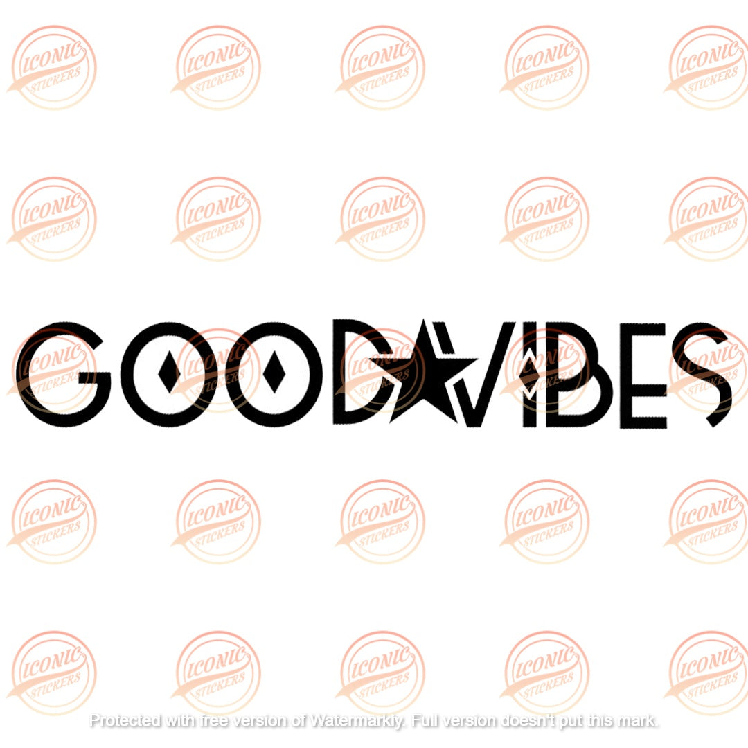 Sticker Good Vibes