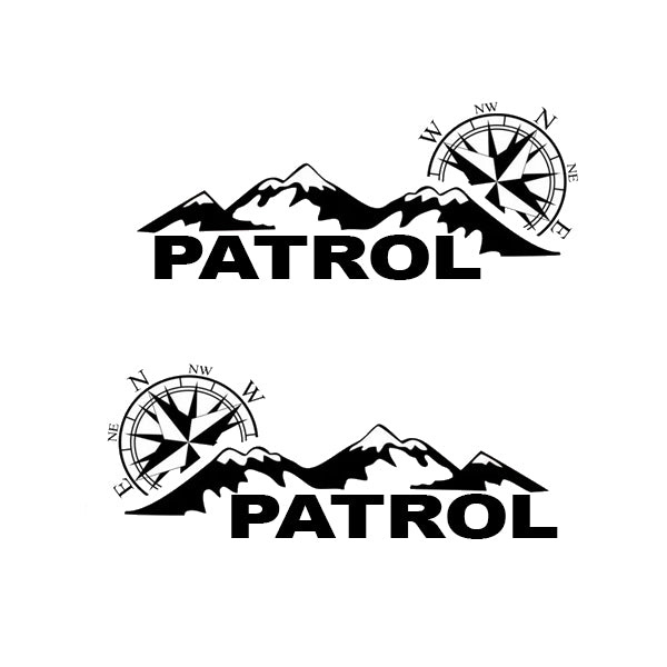 Set Stickere Patrol – Stickere Auto – Off Road