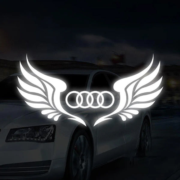 Sticker Angel Wings Audi