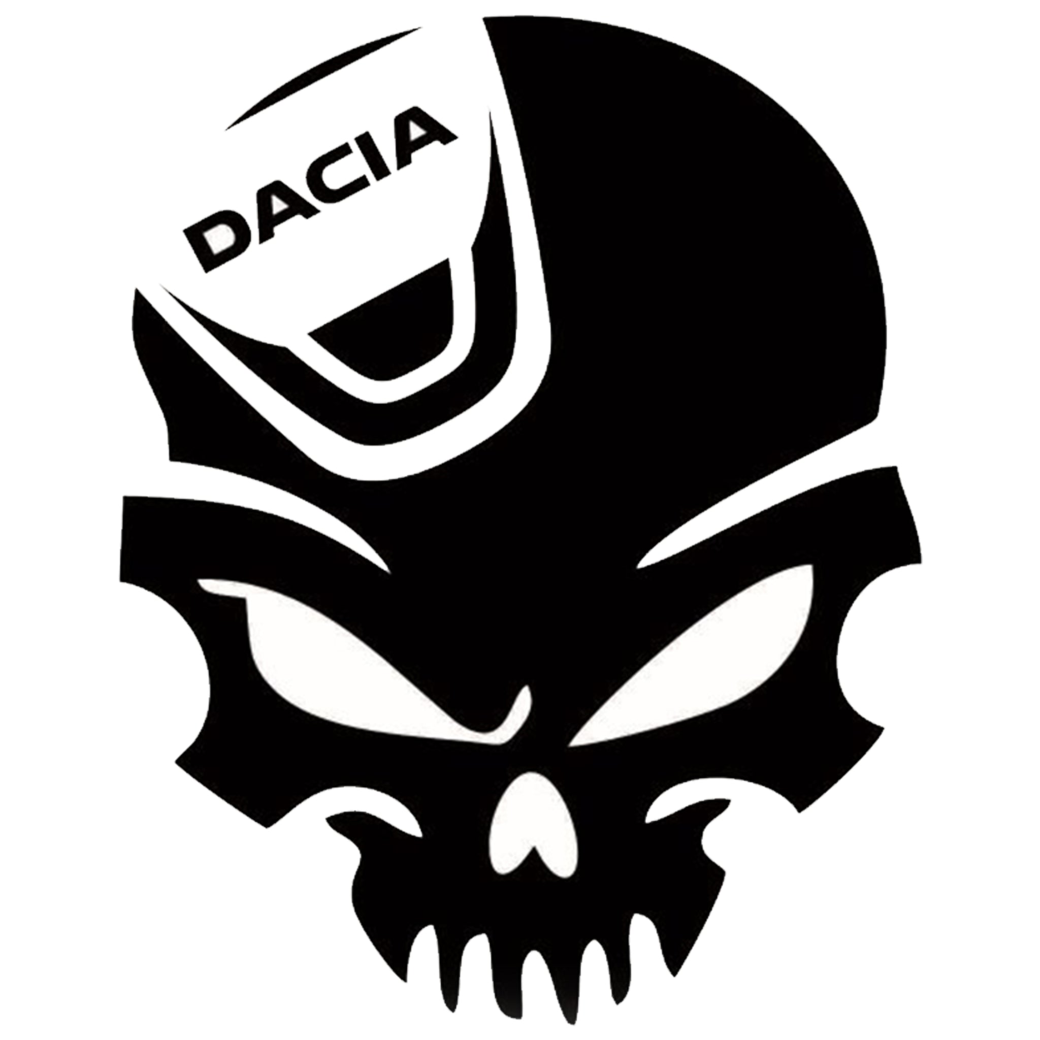 Sticker Craniu Dacia