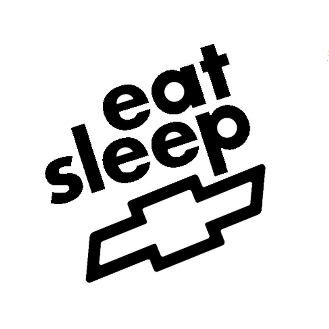 Sticker Eat Sleep Chevrolet