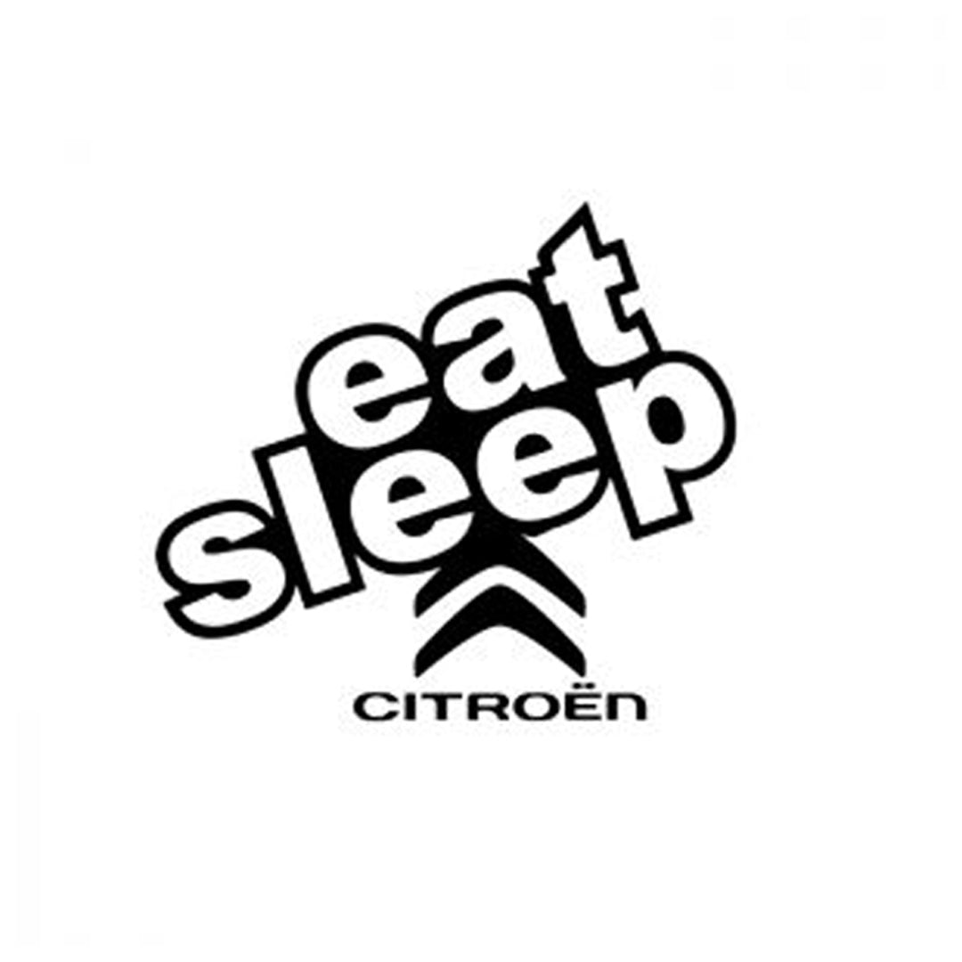 Sticker Eat Sleep Citroen