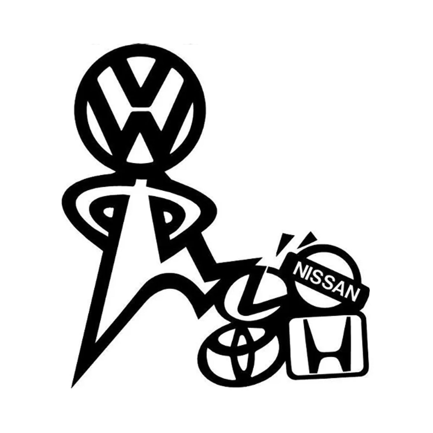 Sticker VW The Best