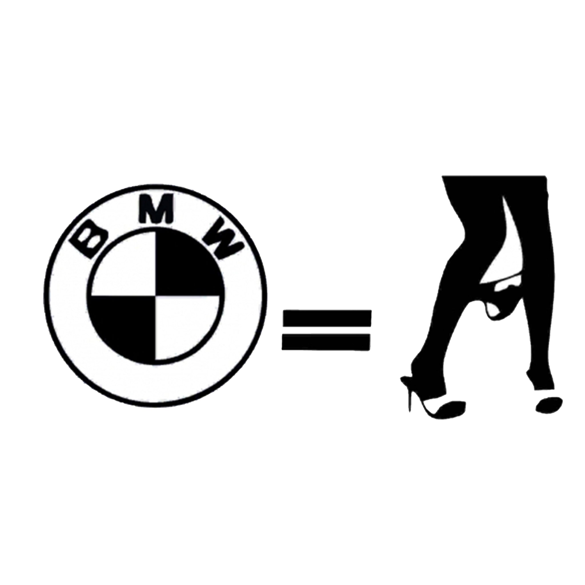 Sticker BMW = Femei