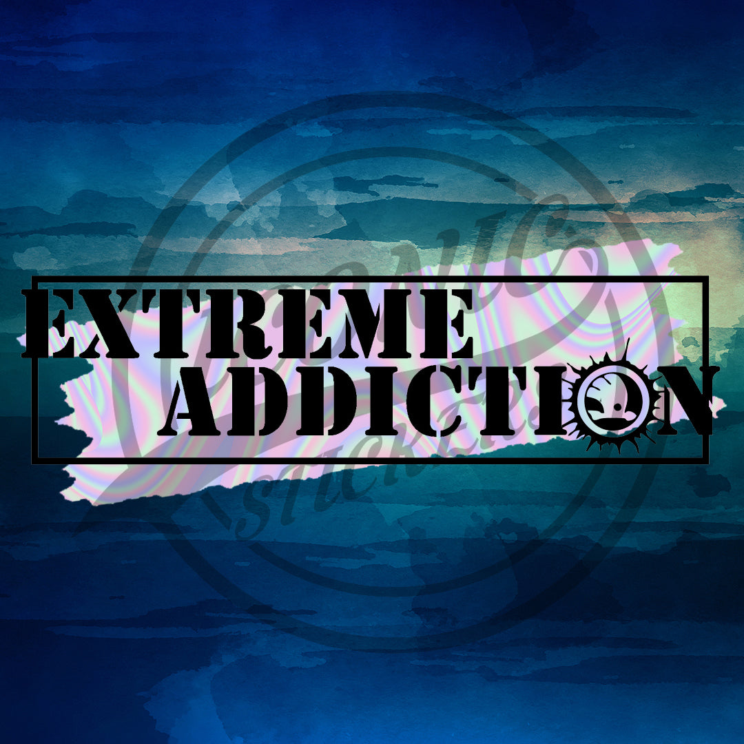 Sticker Extreme Addiction Skoda