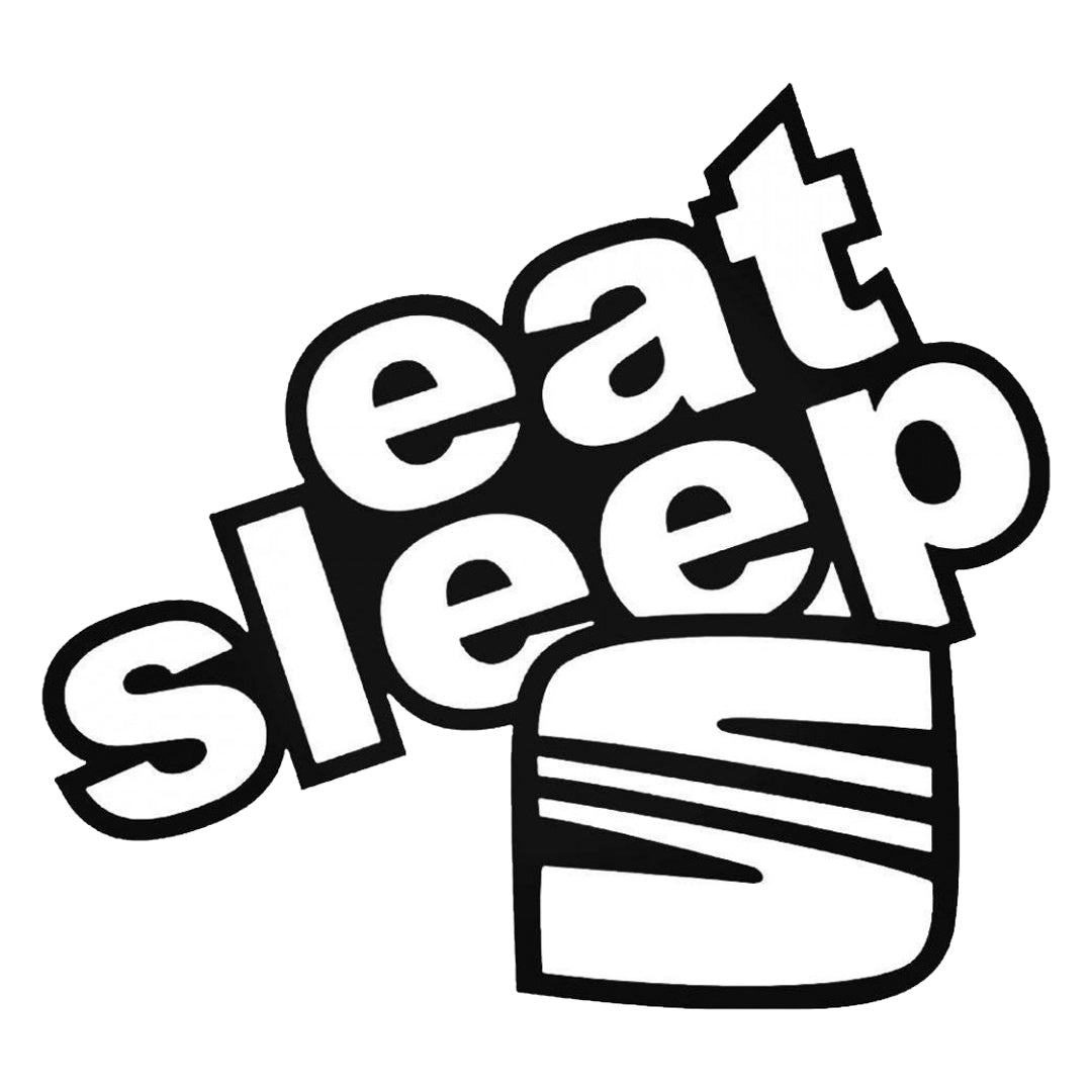 Sticker Eat Sleep Seat