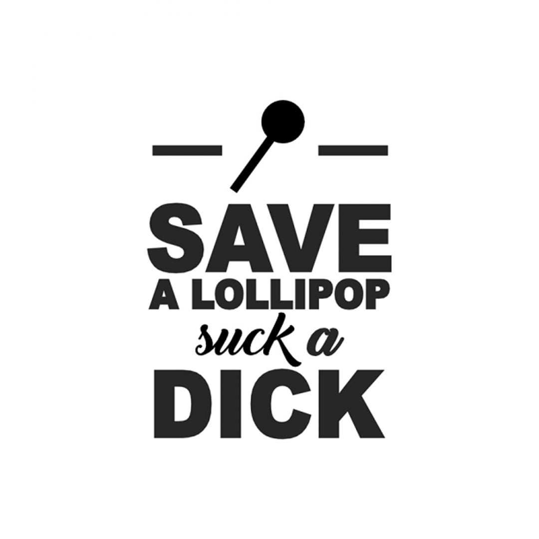 Sticker Save A Lollipop V1