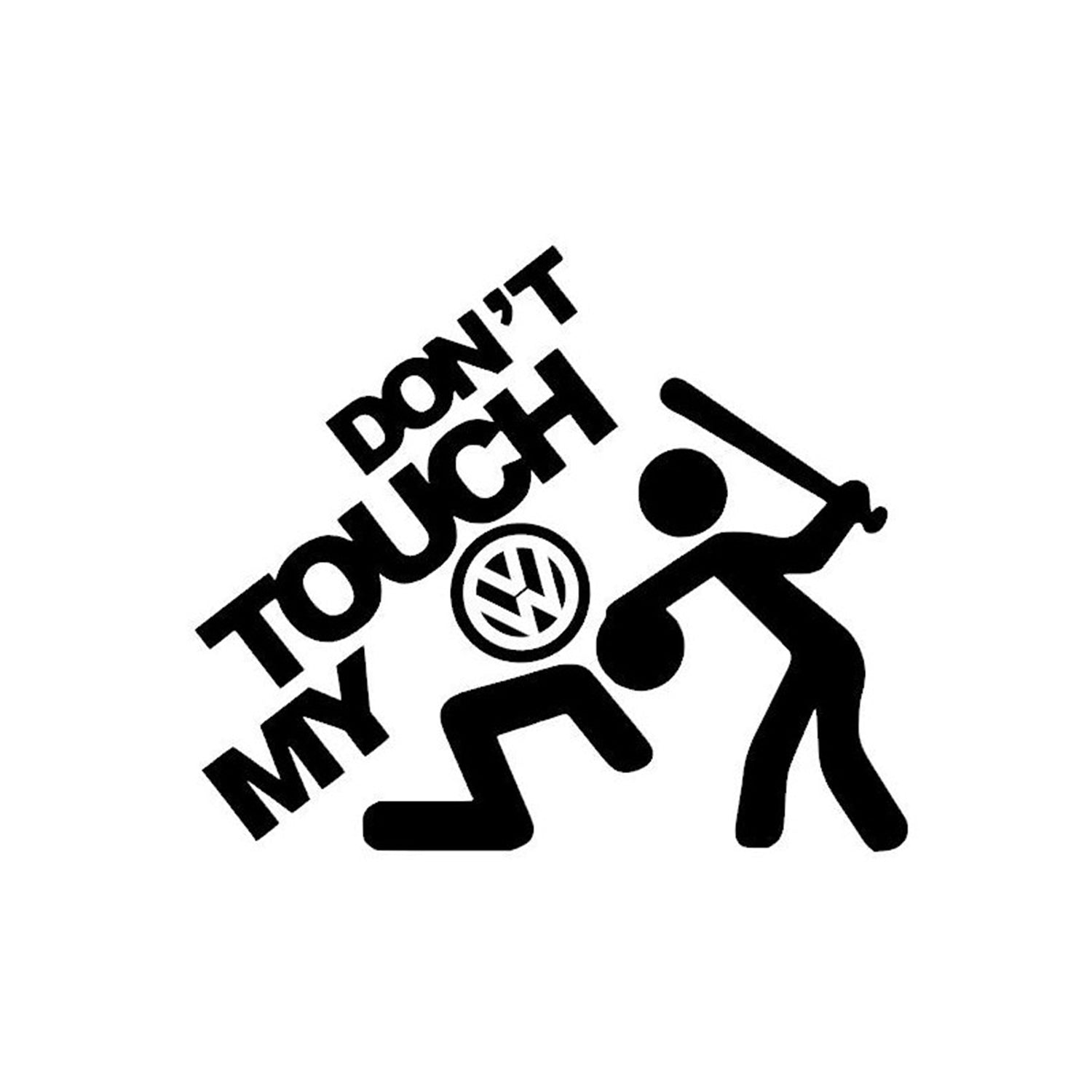 Sticker Don`t Touch My VW