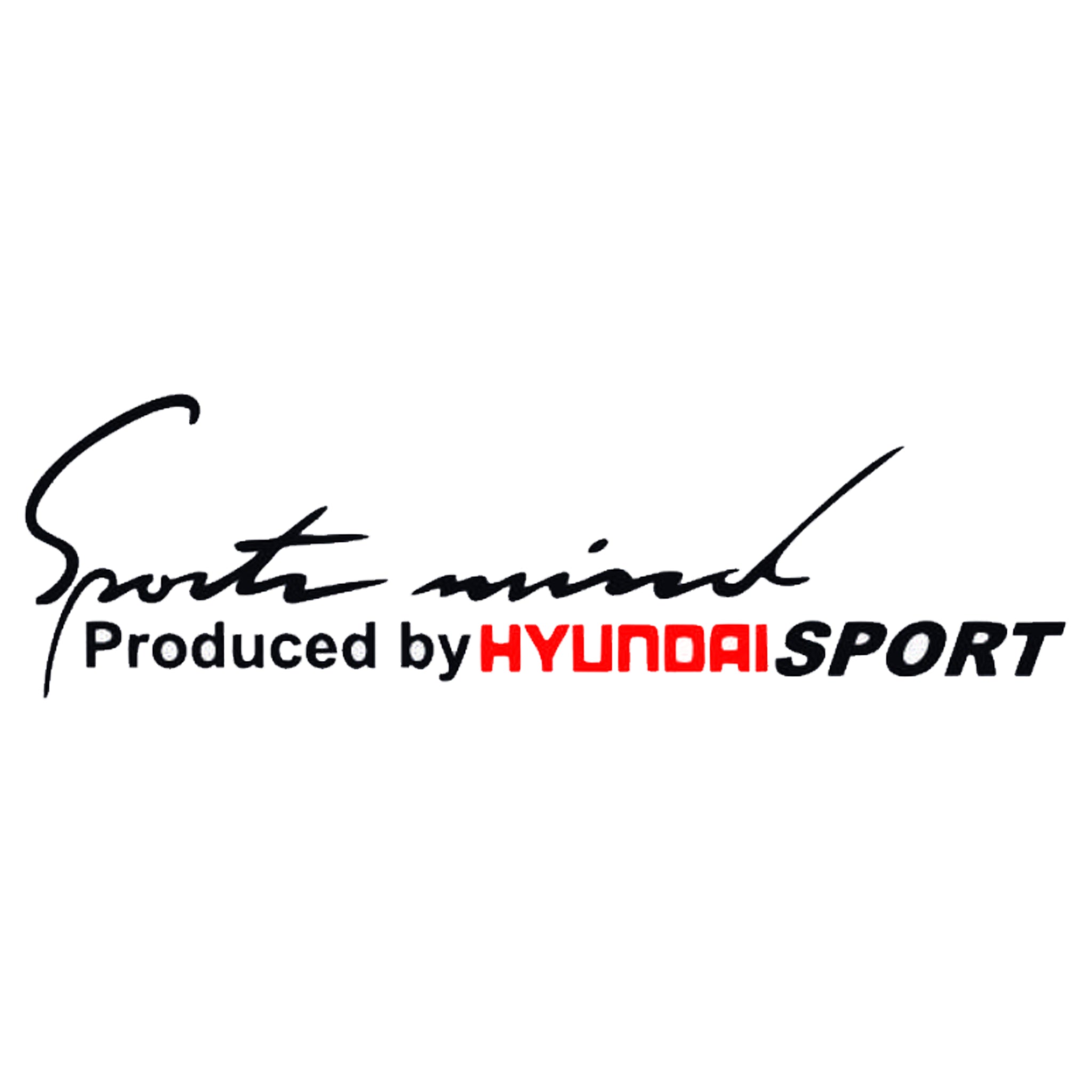 Sticker Sport Mind Produced By Hyundai Sport