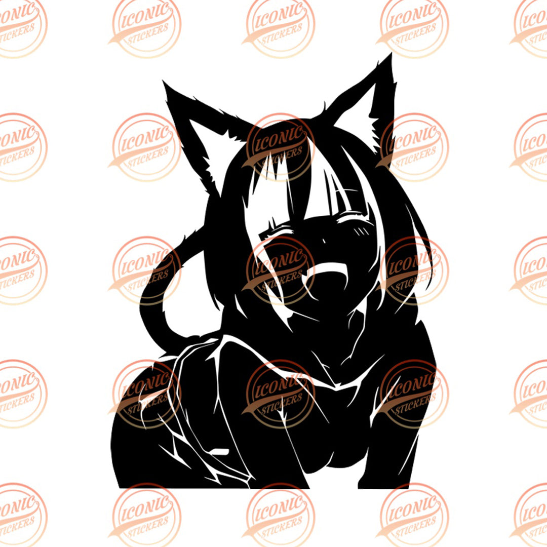 Sticker Foxy Girl