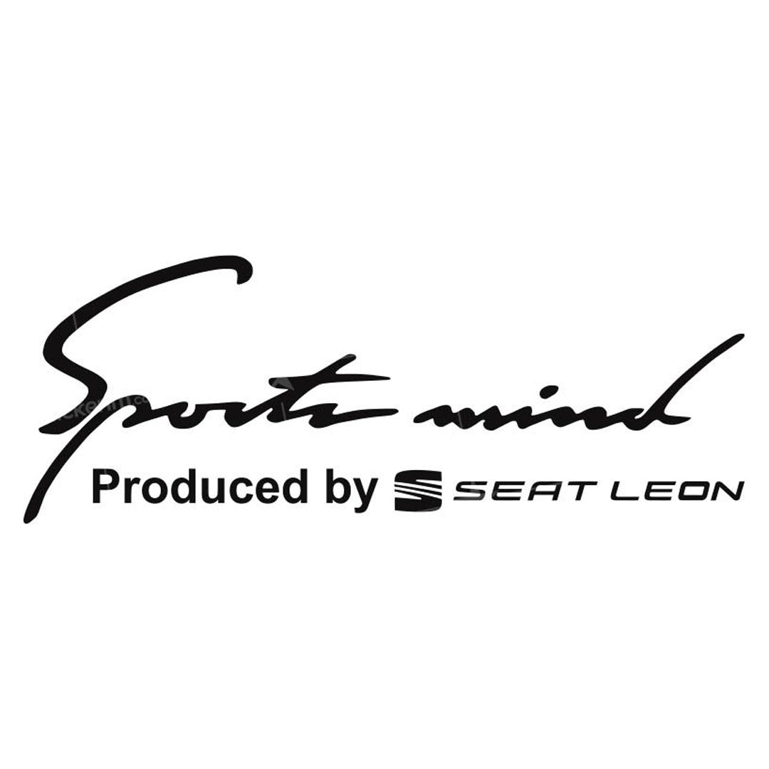 Sticker Sport Mind Seat Leon