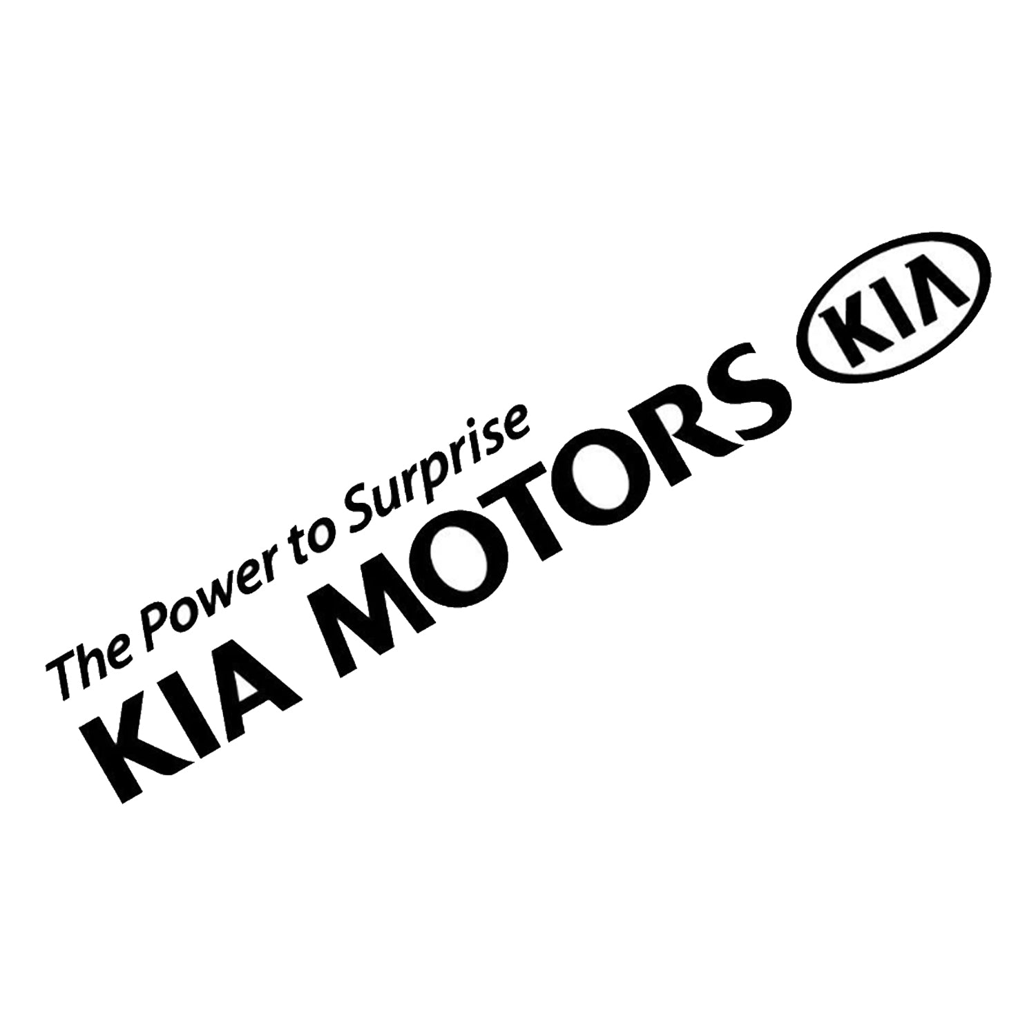 Sticker The Power To Surprise KIA MOTORS