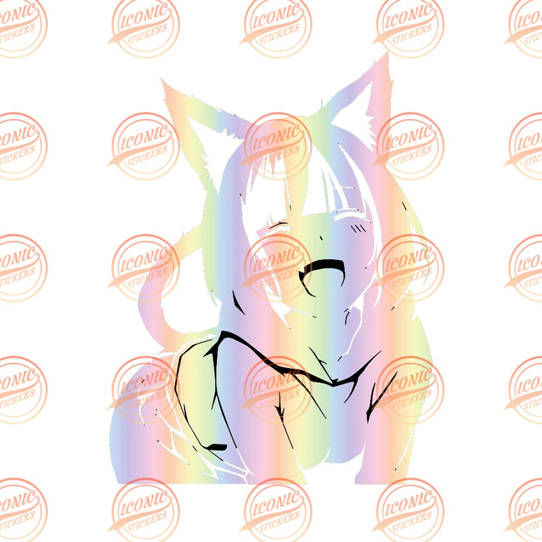Sticker Foxy Girl