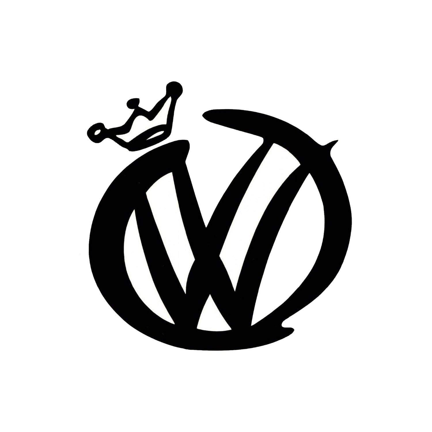 Sticker VW King Logo