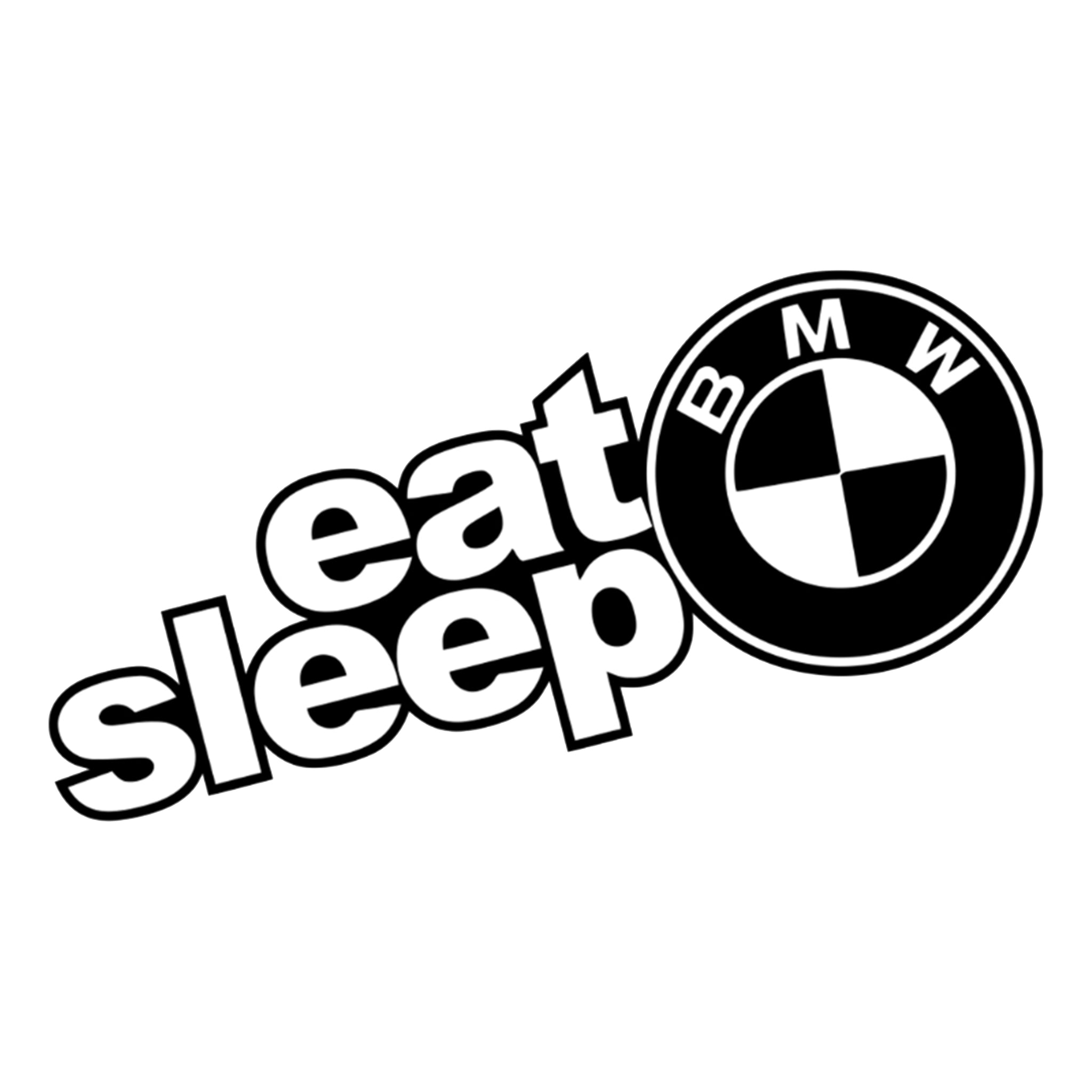 Sticker Eat Sleep BMW