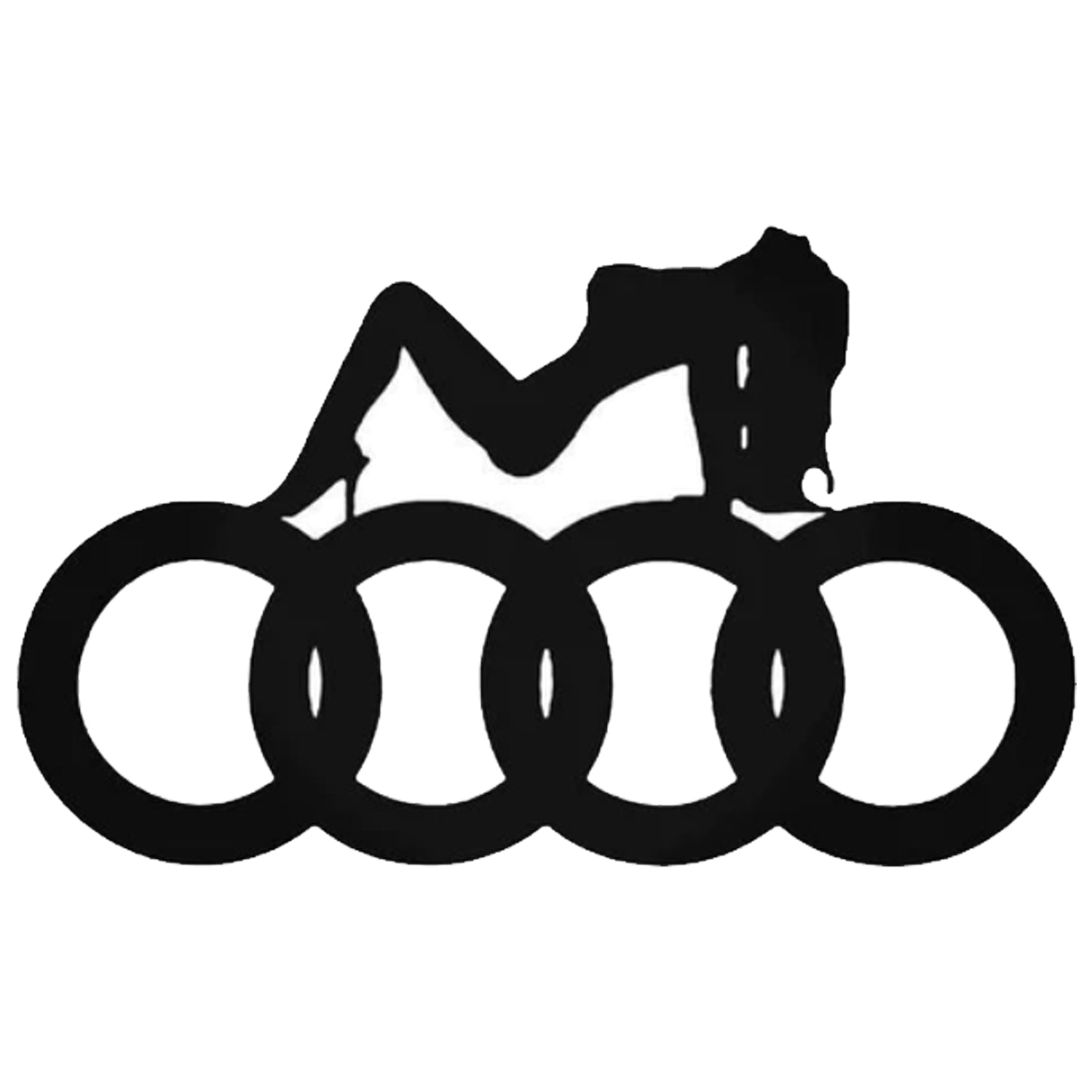 Sticker Audi Girl