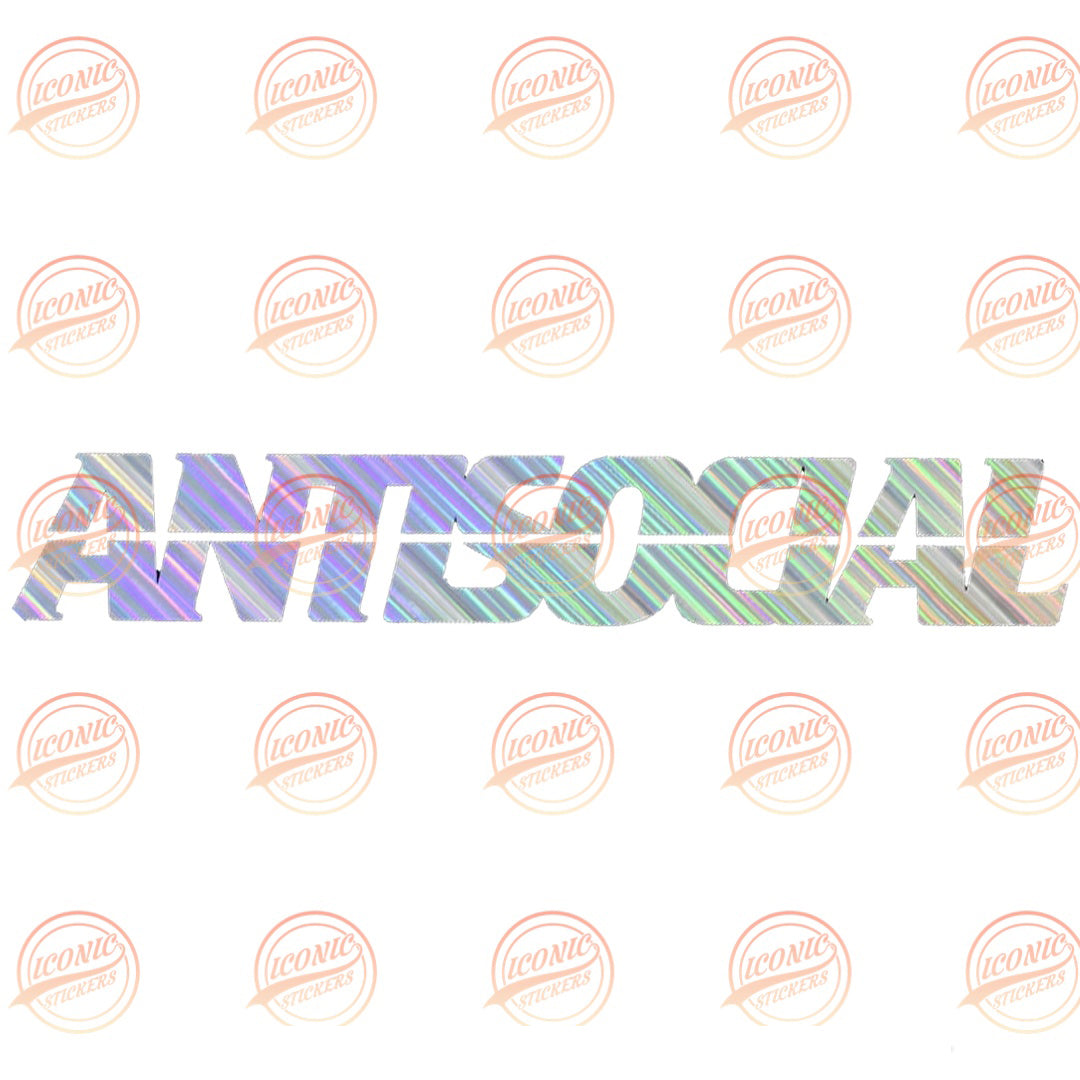 Sticker AntiSocial V1