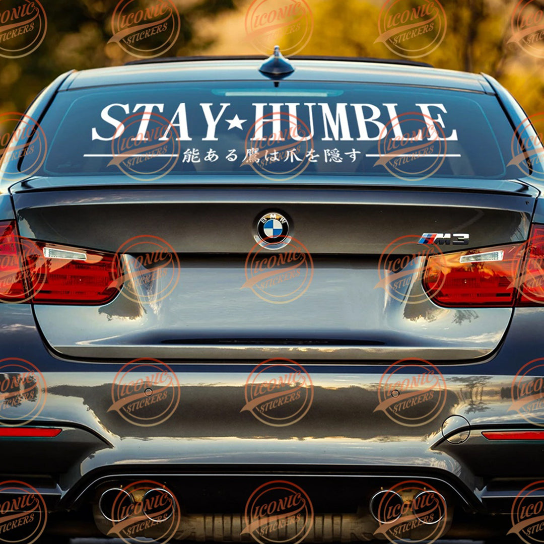 Sticker Stay Humble