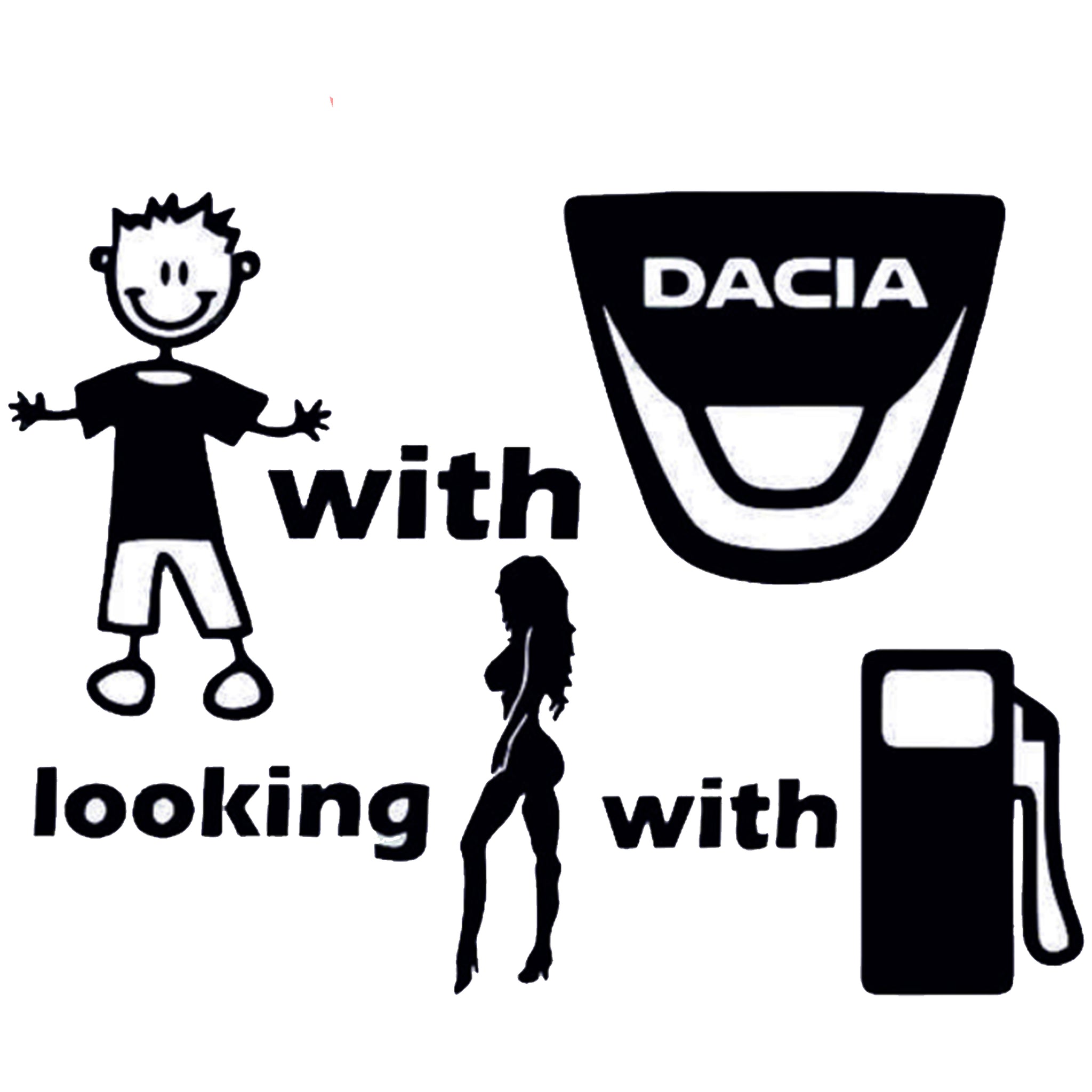 Sticker Baiat Cu Dacia