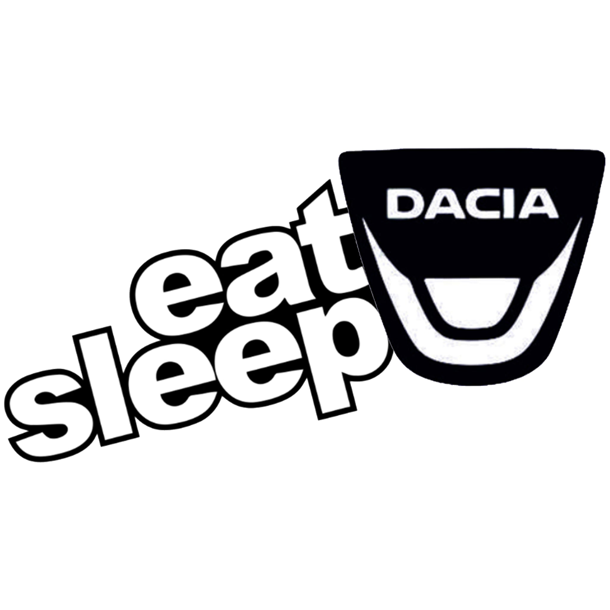 Sticker Eat Sleep Dacia