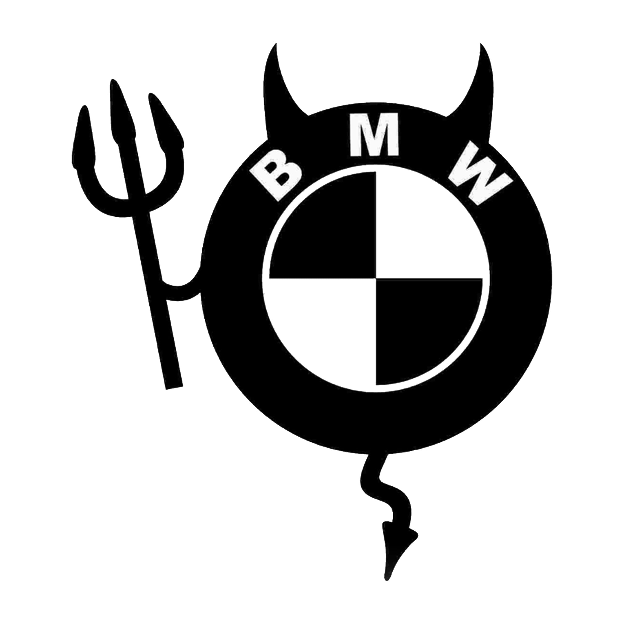 Sticker Evil BMW