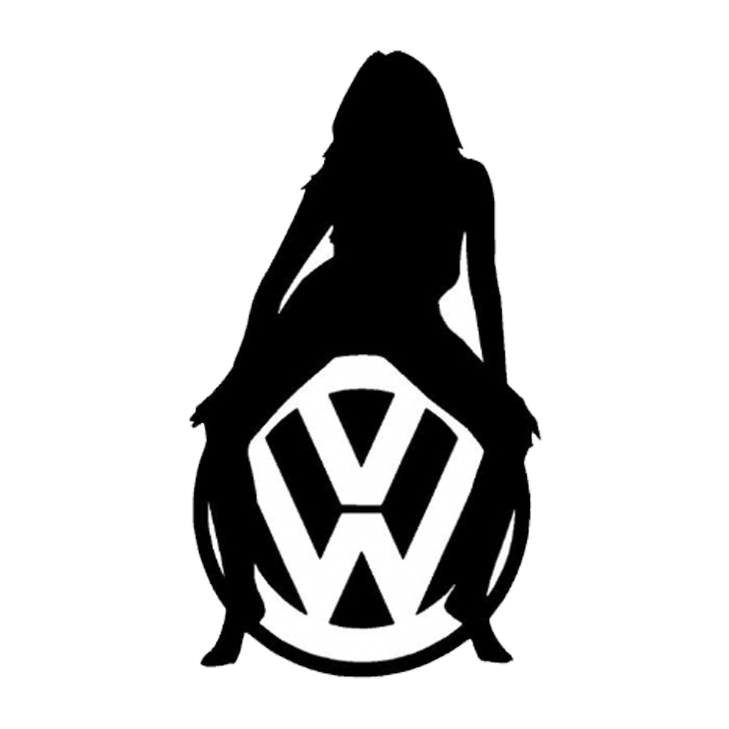 Sticker VW Girl V2