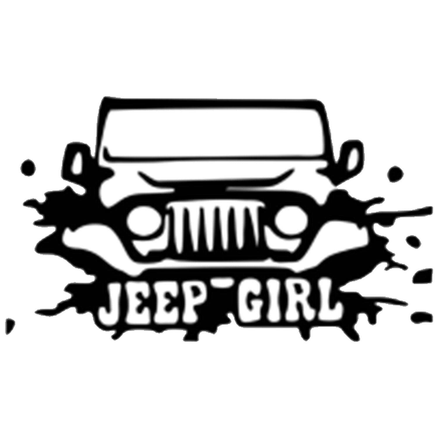 Sticker Jeep Girl
