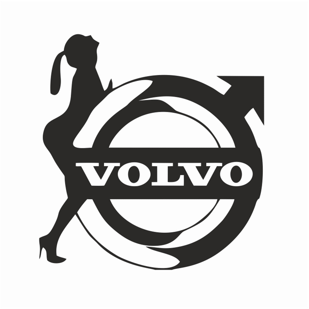 Sticker Volvo Girl V2