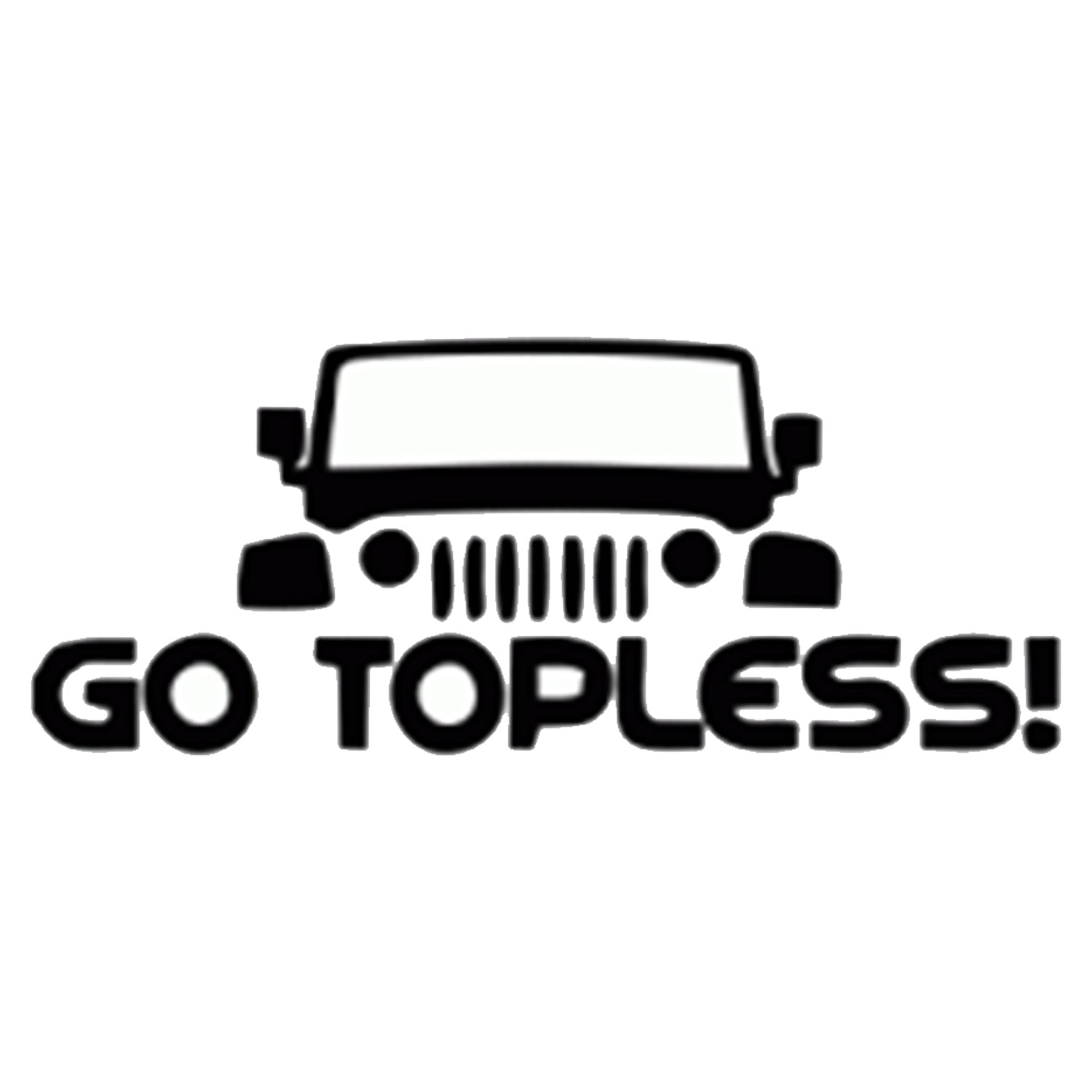 Sticker Go Topless