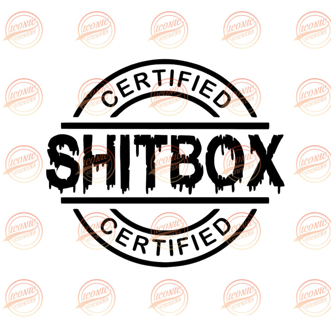 Sticker ShitBox V1