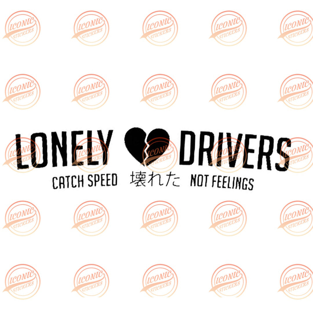 Sticker Lonely Drivers