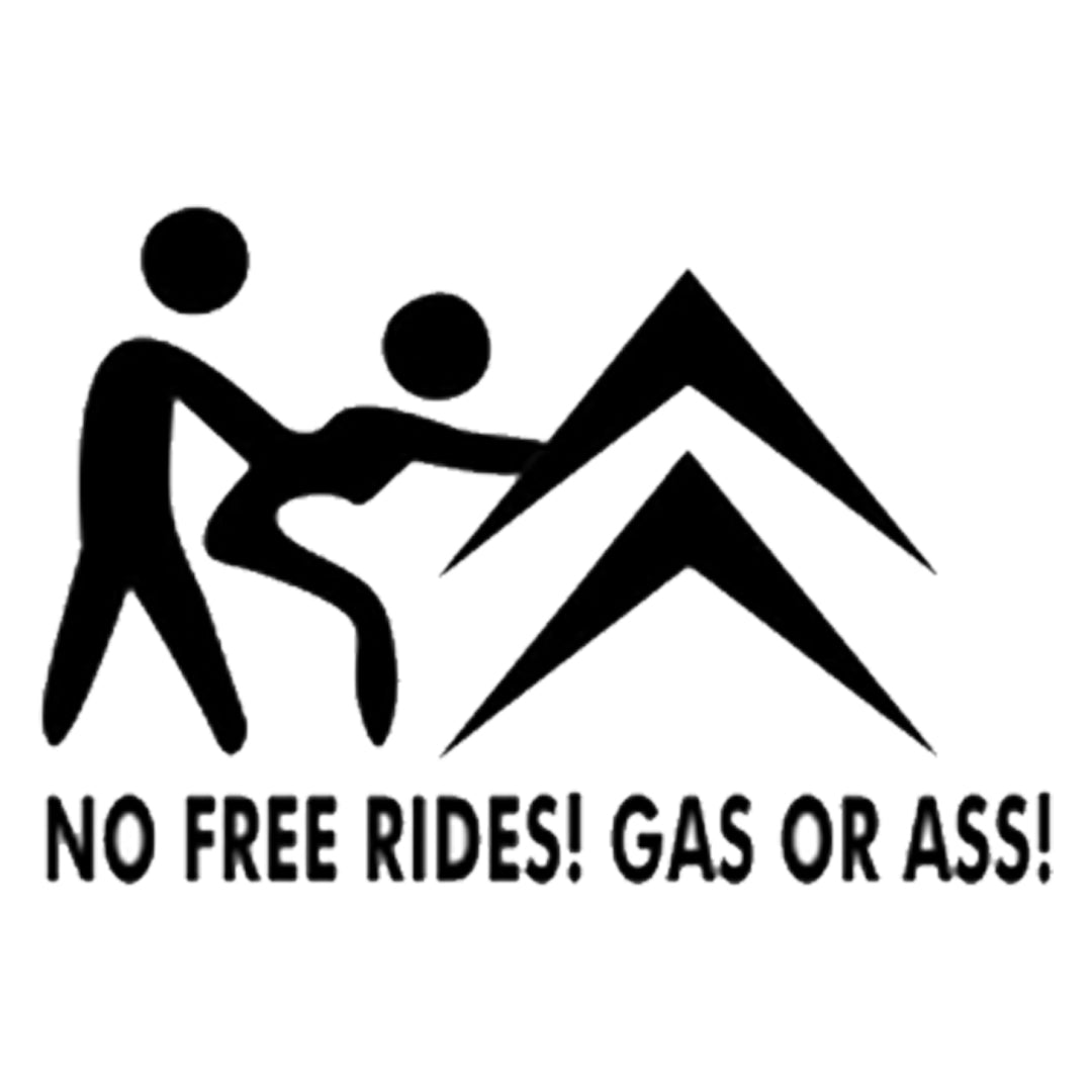 Sticker No Free Rides Citroen