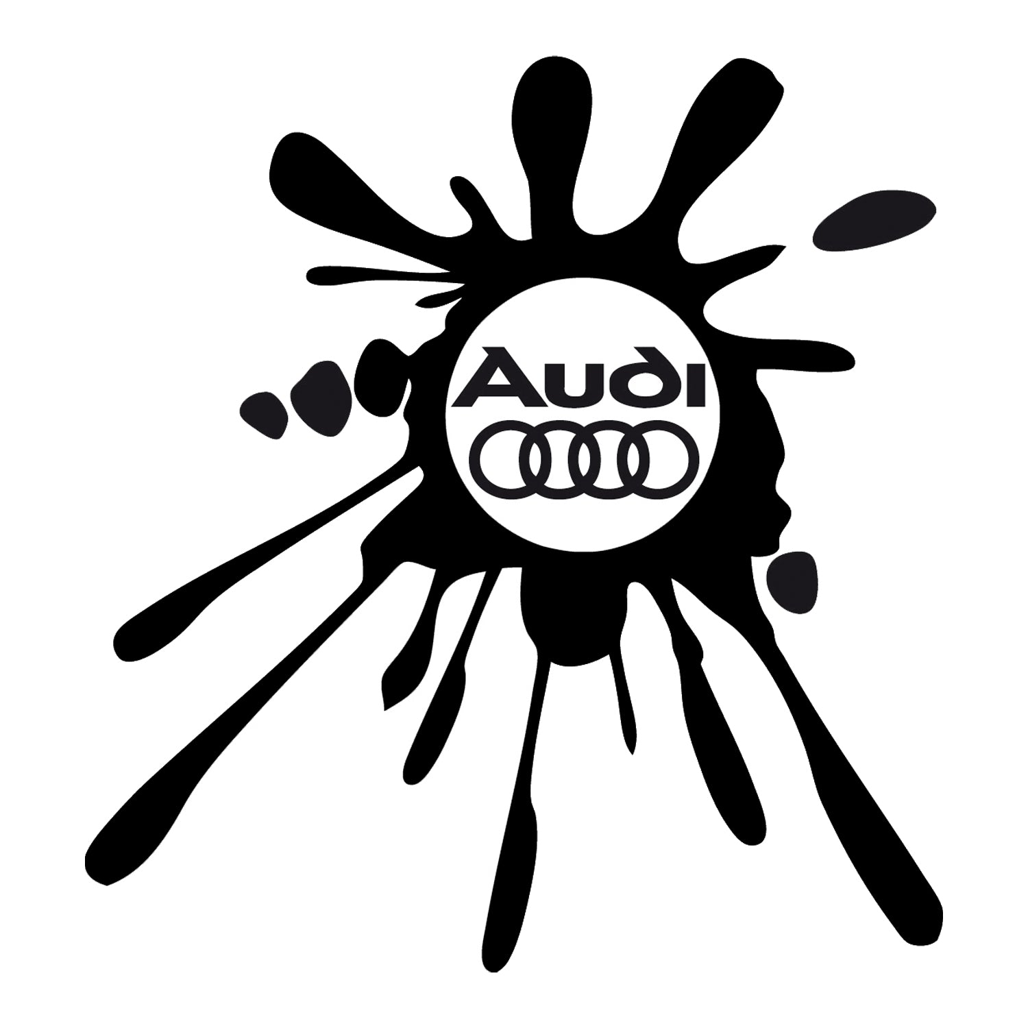 Sticker Audi Splash