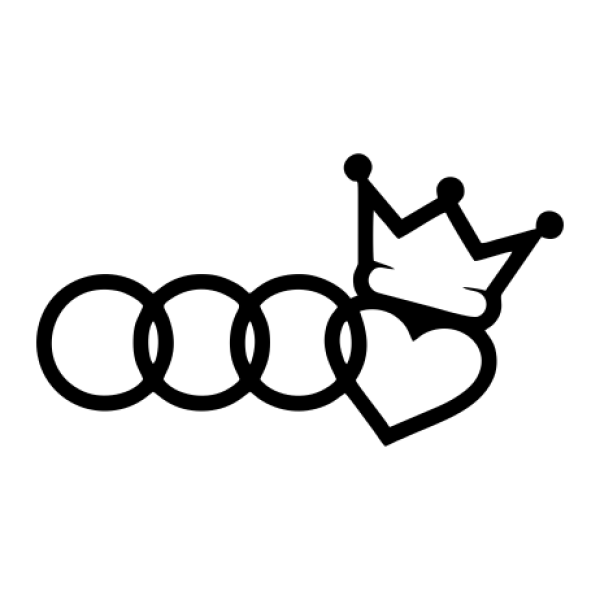 Sticker Audi King