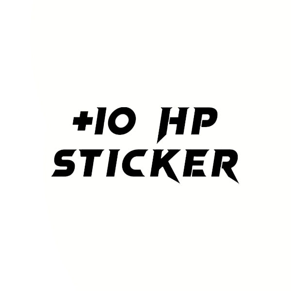 +10HP STICKER - Iconic Stickers