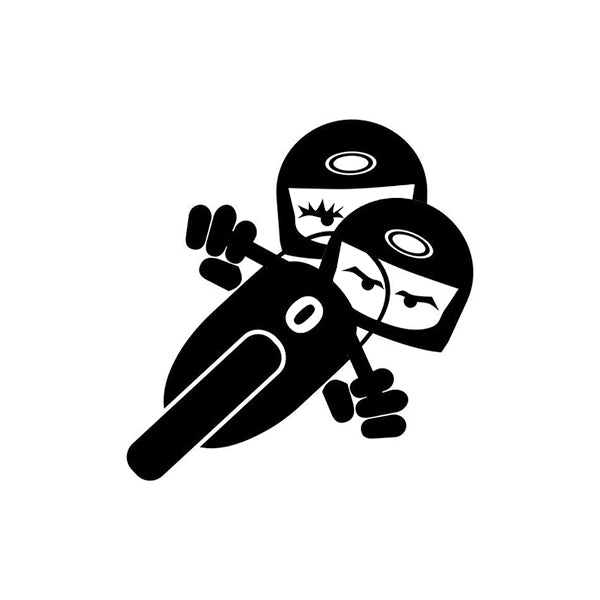 COUPLE RIDING - Iconic Stickers