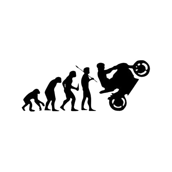 MAN EVOLUTION - Iconic Stickers