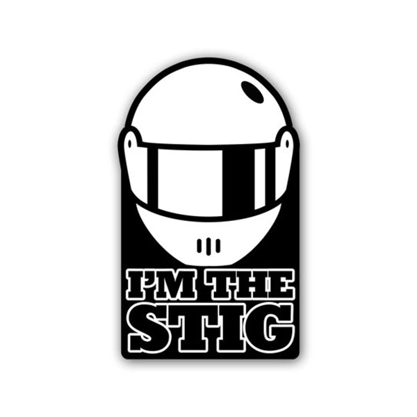 I`M THE STIG - Iconic Stickers