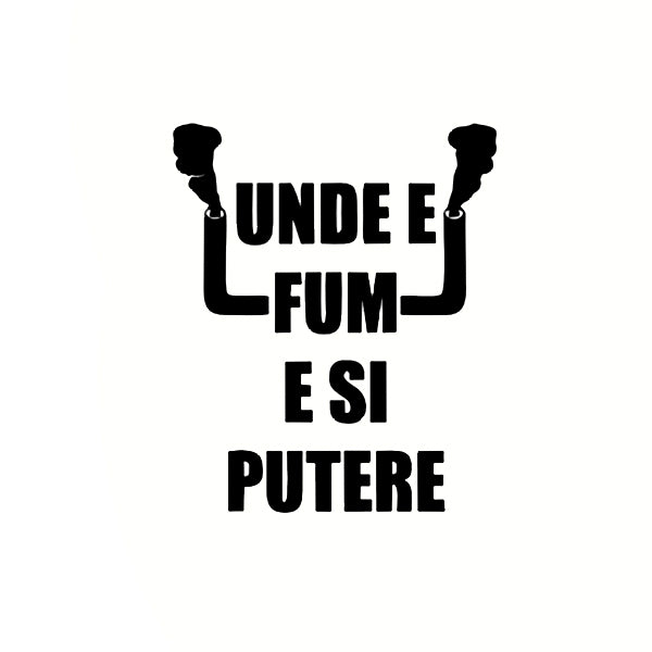 UNDE E FUM - Iconic Stickers