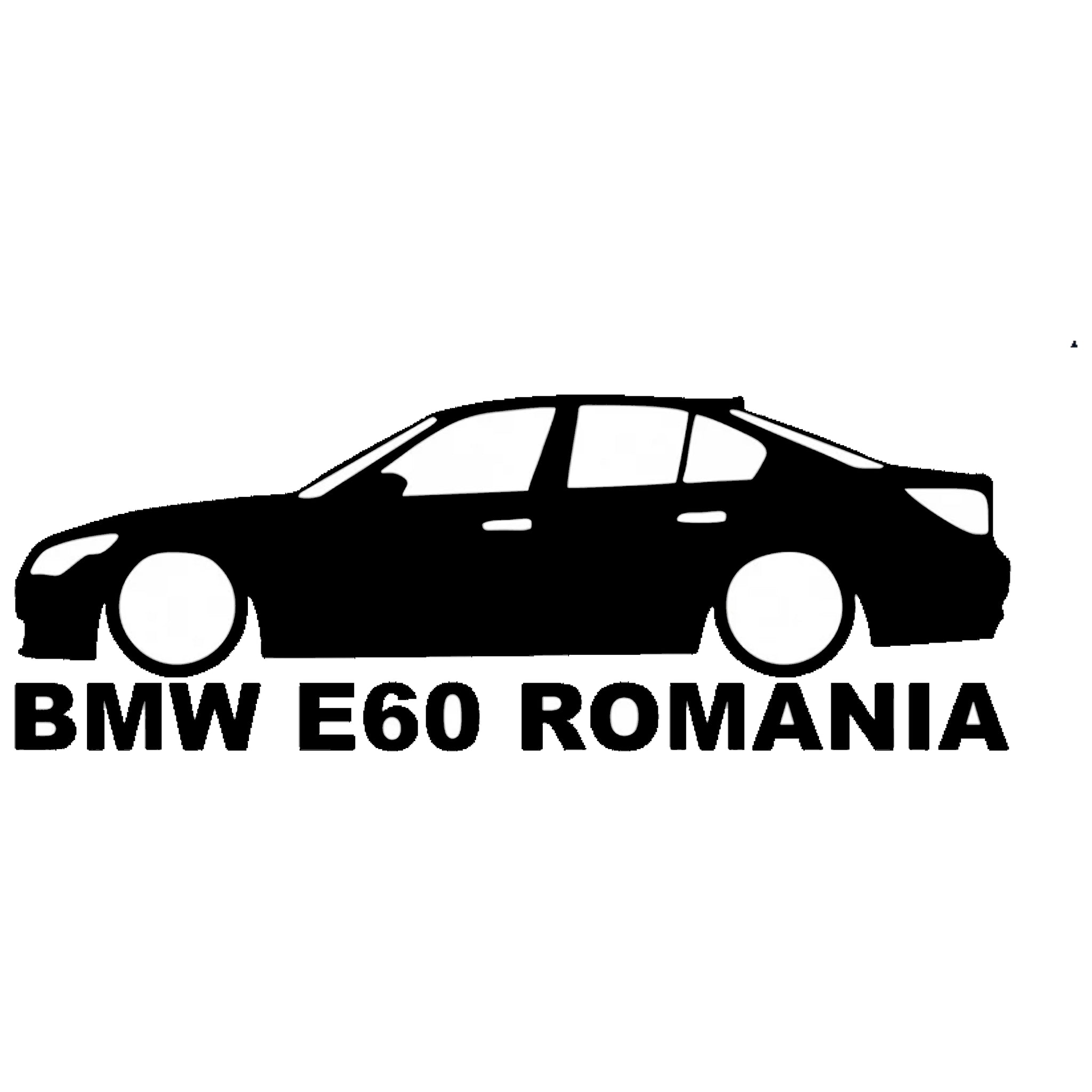 Sticker BMW E60 Romania