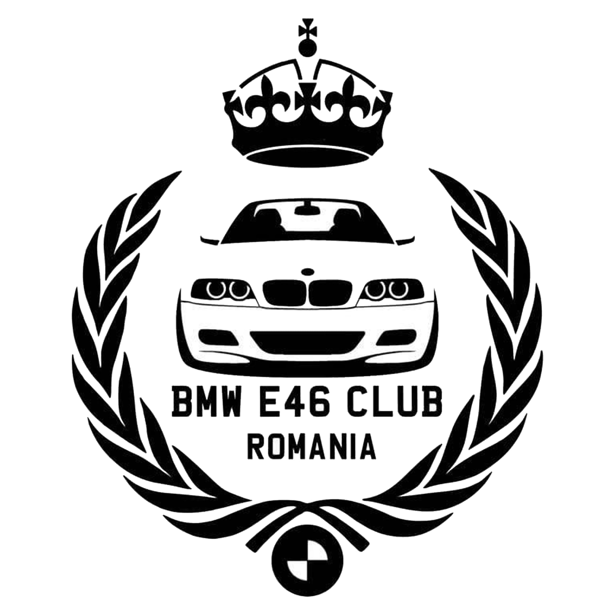 Sticker BMW E46 Club Romania